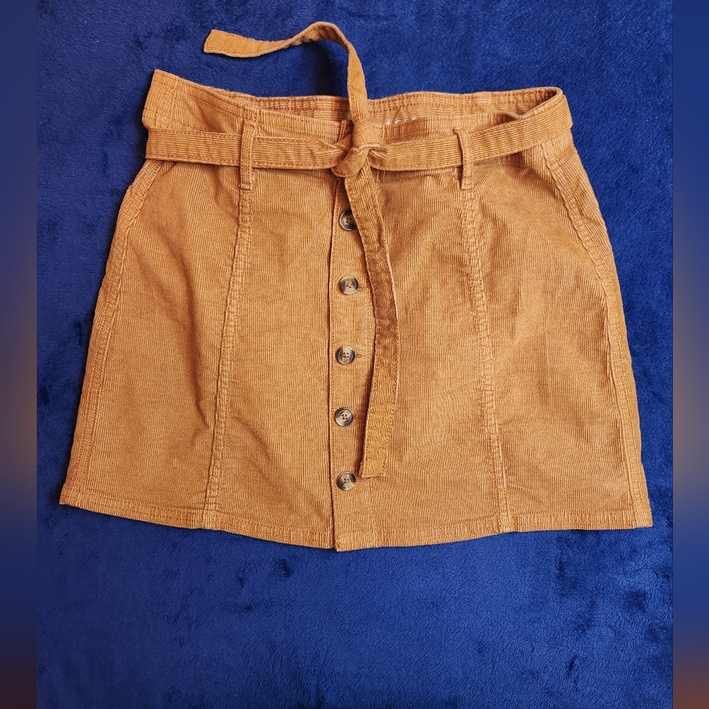 American Eagle Cute Corduroy‎ Sz.6 Mini Skirt